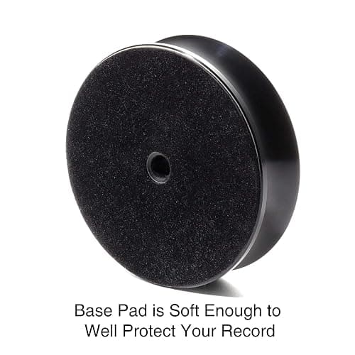 Record Weight Stabilizer by FEMELI,Turntable Weight Clamps-Low Profile to Fits Under Dust Cover of Turntable Vinyl Disc LP Record Player (Black) thumbnail 3