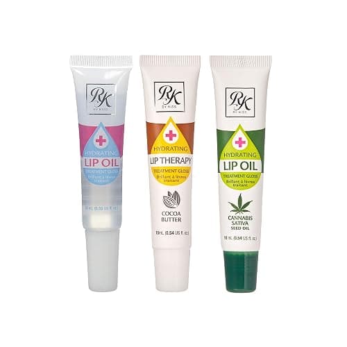 Ruby Kisses Hydrating Lip Oil Clear RLO01 (Clear&Cocoa Butter&Hemp Seed) - Image 1