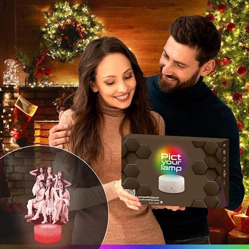 Lampephoto.fr - 3D Lamp Kats Eye K-Pop Multinational Music Group Touch Night Light Led, 3D Hologram Effect, Christmas Birthday Gift Idea for Men and Women, Bedroom Decoration Object TOP thumbnail 7