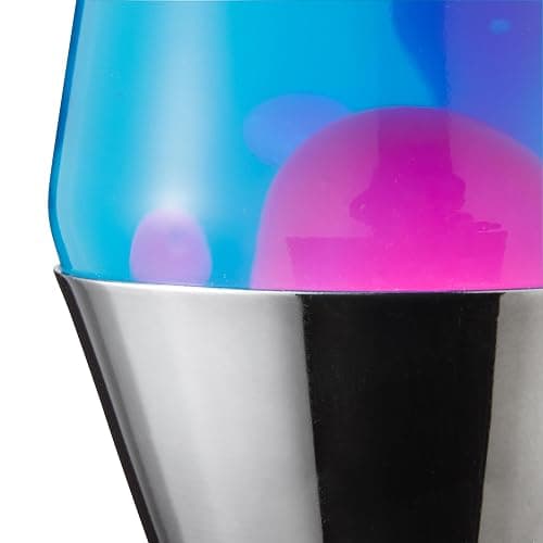 LAVA The Original Lamp - 14.5" Techno Chrome - Classic Liquid Motion Lamp - Pink and Blue Liquid - Item #2097 (Amazon Exclusive) thumbnail 5