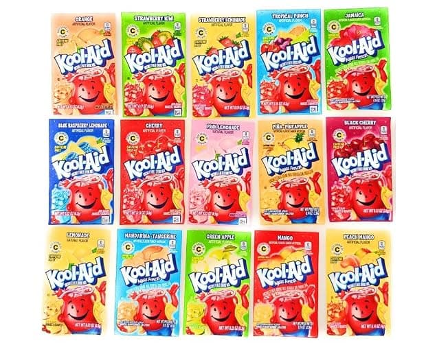 Kool Aid Ultimate Party Pack- 18 Different flavors -2 each- 36 Total - Image 1