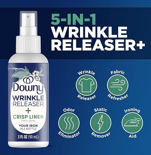 Downy Wrinkle Release Spray Bundle w/Bonus Tide Pen Sample - 3 Pack thumbnail 3