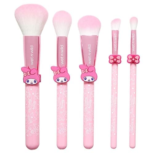 wet n wild My Melody and Kuromi 5-Piece Makeup Brush Set - Image 1