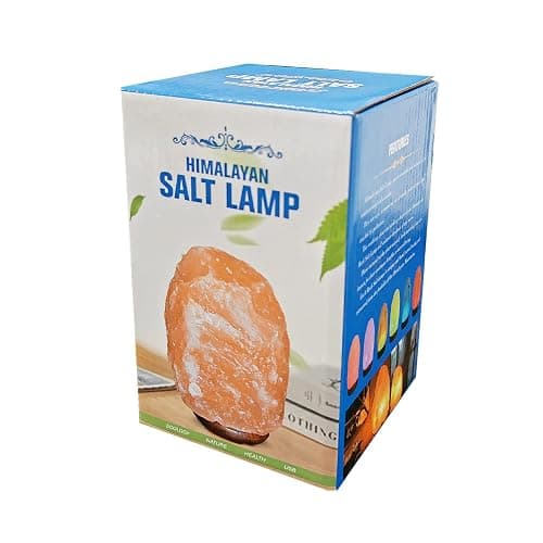 gudong Himalayan Crystal Rock Salt Lamp 16 Colors with Remote Control Prime Quality 100% Original Natural USB Pink Himalayan Salt Lamp,Handcrafted with Wooden Base (4.7 inch 1.5 lbs) thumbnail 12