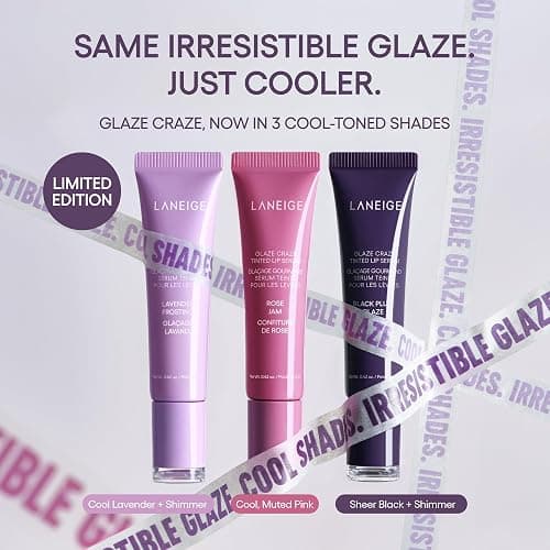 LANEIGE Glaze Craze Tinted Lip Serum: Hydrating Lip Serum for Glossy, Nourished Lips with Plumping Polypeptides thumbnail 11