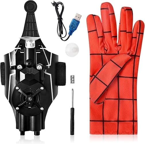 M MITLINK Web Launcher Spider String Shooter Toy, Web Shooters Cool Gadgets Reel-in Real Silk Superhero Role-Play Fun Stuff Toys Great for Men and Kids thumbnail 6