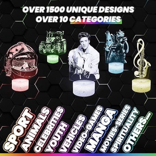 Lampephoto.fr - 3D Lamp Kats Eye K-Pop Multinational Music Group Touch Night Light Led, 3D Hologram Effect, Christmas Birthday Gift Idea for Men and Women, Bedroom Decoration Object TOP thumbnail 9