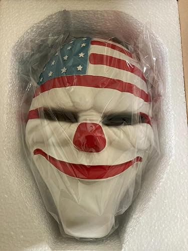 Devon's Home Payday 2 Mask Cosplay Mask Halloween Masquerade Party Theme Game Character Props thumbnail 2