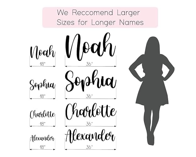 Personalized Name Sign | Custom Wooden Name Sign | Nursery Wall Decor | Interior Wall Hanging | Over Crib Sign | Nursery Baby Shower Gift thumbnail 6