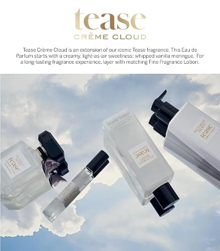 Victoria's Secret Tease Crème Cloud Eau de Parfum, Notes of Vanilla Meringue, Santal Flower & Sheer Amber, Perfumes for Women (3.4 oz) thumbnail 4