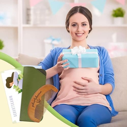 Kaempe Geburtskamm Wehenkamm, Holzkamm, Schwangerschaft Geschenk Für Mutter, Kamm Holz, Birth Comb, für Angstlinderung, Natürliche Schmerzlinderung, Stresslinderung thumbnail 7