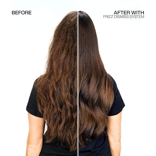 Redken Frizz Dismiss Instant Deflate Sulfate-Free Oil-In-Serum For Frizzy Hair - Enhances Smoothness and Shine With Babassu Oil thumbnail 2