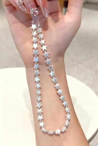 TRBR Star Phone Charm Wrist Strap, Beaded Lanyard Wristlet Chain, Anti-Theft Bracelet Strap for iPhone & More Cases thumbnail 3