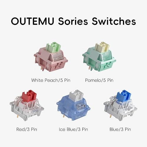 Gateron |Outemu Keyboard Switches Tester(35pcs) thumbnail 5
