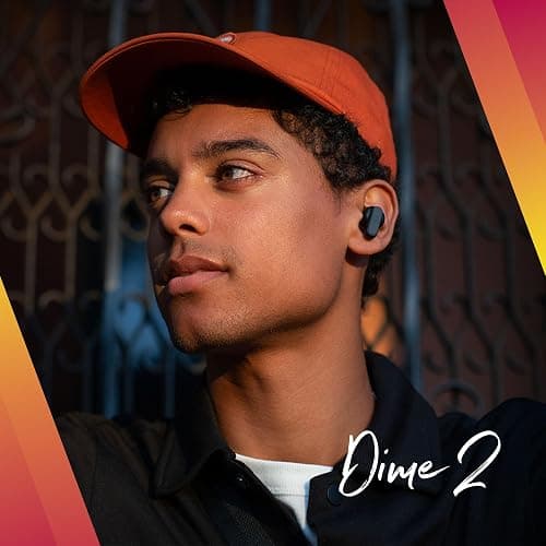 Skullcandy Dime 2 Wireless Earbuds, Bluetooth Headphones, Noise Isolating Fit, Up to 12 Hours Battery, Microphone for iPhone Android, Easy Carry with Integrated Lanyard - True Black thumbnail 7