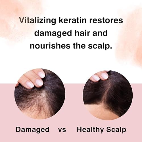 Moist Diane Keratin Shampoo and Conditioner for Women & Men, Curly Shampoo and Conditioner Set with Argan Oil, Collagen, Protein from Japan, Paraben& Sulfate Free Shampoo & Conditioner 30.4Fl Oz VITAL thumbnail 5