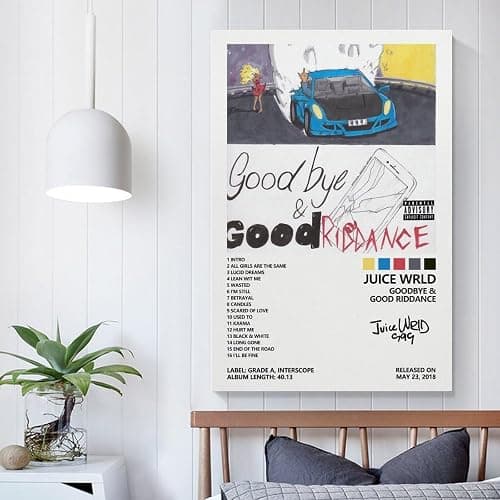 CHAUE Goodbye & Good Riddance Album Cover Poster for Bedroom Aesthetic Canvas Art Wall Decor 12x18inch(30x45cm) thumbnail 5