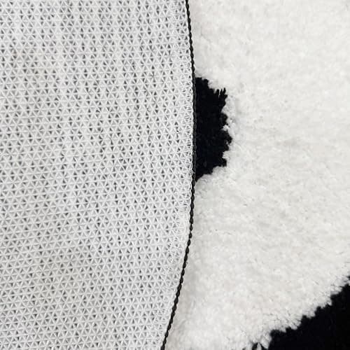 LAKEA Creative Vinyl Record Tufted Rug Indoor Aesthetic Home Decoration Round Tufting Soft Rug Horror Movie Safety Mat (31.5 X 31.5 inch) thumbnail 7