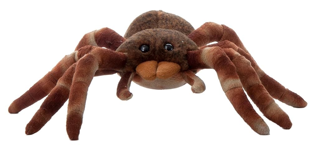 The Petting Zoo Sitting Tarantula Stuffed Animal Plushie, Wild Onez, 12 in | Tarantula Realistic Wildlife Zoo Animals by Zoologee. Great Toys for Girls and Boys. Plush Gifts for Kids thumbnail 3