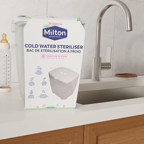 Milton Cold Water Steriliser (White), Packaging may vary - Cold water sterilise thumbnail 8