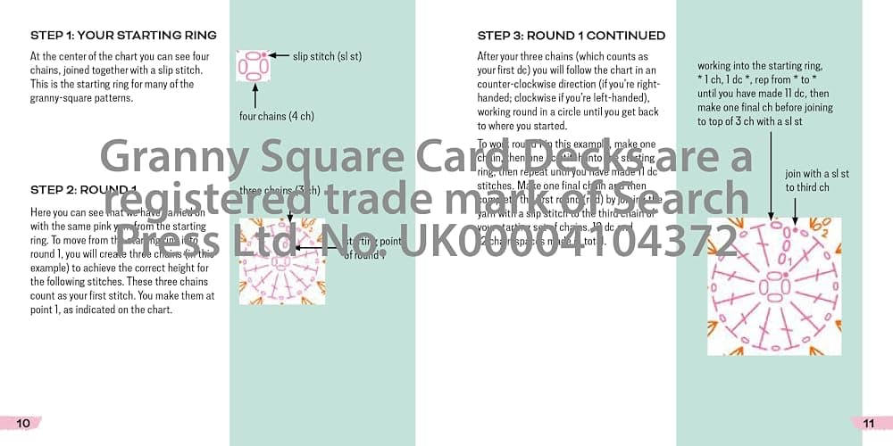 The Granny Square Flowers Card Deck: 50 Mix and Match Designs thumbnail 8