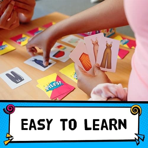 Lost Boy Entertainment Piles – Card Games – Family Games – for Kids 8 and Up – for Adults – Family Game Night – Travel & Memory Game – Party Games – 10 Mins thumbnail 3