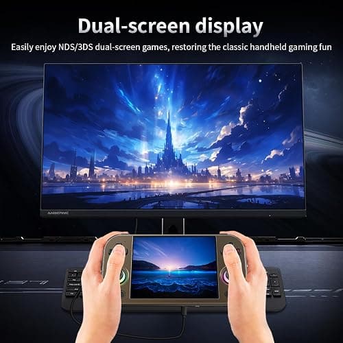 RG477M Retro Handheld Game Console , Aluminum Alloy CNC Dimensity 8300 Android14 System 4.7-inch Touch Handheld Game Console WiFi/Bluetooth Hall Joystick RGB Light 5300mah thumbnail 8