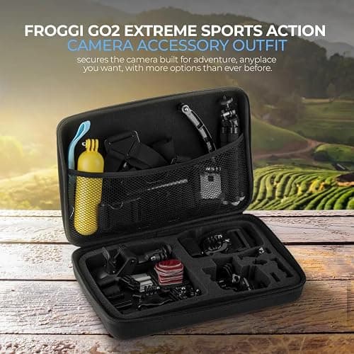 GoPro HERO13 Black Action Camera with 3 Enduro Batteries, Dual Charger, 64GB SD, 5.3K HDR Video, 27MP Photos, HyperSmooth Stabilization, Waterproof Design, 47-Piece Accessory Kit, 1-Year Warranty thumbnail 7