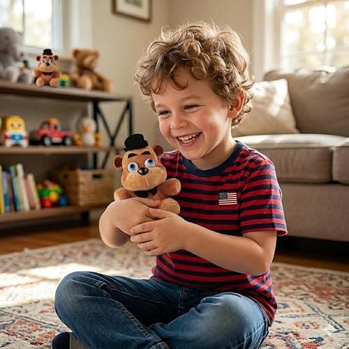 PLIIMONA 4PCS Horror Animal Plush Toys Set, 11 Inch Creepy Cartoon Stuffed Animals, Soft Plush Doll Figures for Fans, Collectible Display Toys, Gift Idea thumbnail 4