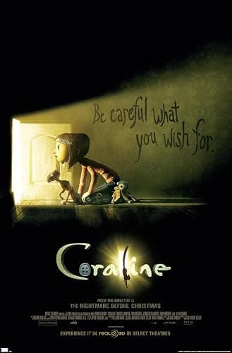 Trends International Coraline - Be Careful One Sheet Wall Poster, 34L x 22.4W, Unframed Version - Image 1
