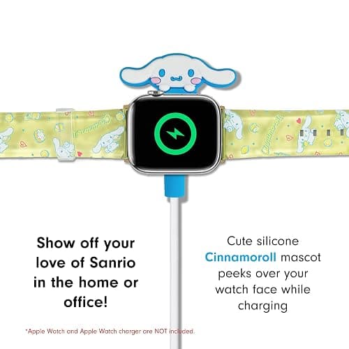 Sonix x Sanrio Apple Watch Charger Cover | Silicone Smartwatch Charging Cable Case, Dock Holder for Apple Watch | Cinnamoroll thumbnail 6