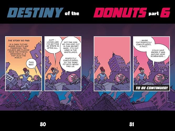 Donut Squad: Destiny of the Donuts (a Phoenix Comic Book): the latest addition to this bestselling series! thumbnail 4