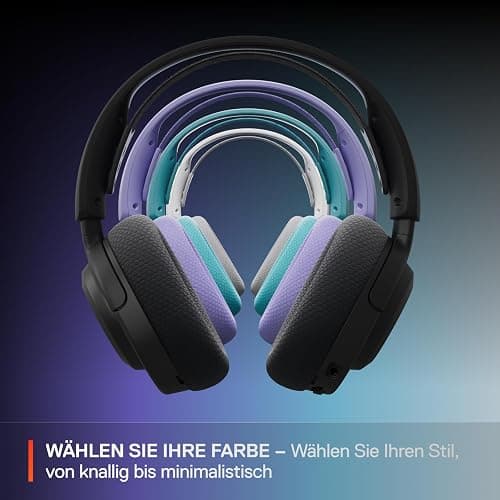 SteelSeries Arctis Nova 3X Wireless Gaming-Headset – App-Steuerung – 40 Std. Akku – Neodym-Magnet-Treiber – 2,4 GHz/Bluetooth – Abnehmbares Mikrofon – Xbox, PS5, PC, Switch, Mobilgeräte - Schwarz thumbnail 9