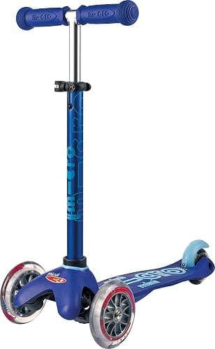 Micro Kickboard Mini 3-Wheel Toddler Scooter, Ages 2-5, Up to 110lbs | Lean-to-Steer Design, Adjustable T-Bar Grows with Your Child, Smooth-Ride PU Wheels, Rear Brake, Swiss-Engineered thumbnail 5