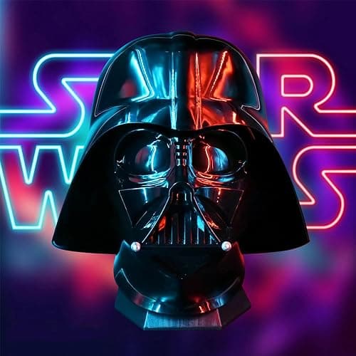 SV Cosplay Jedi Black Knight Darth Vader helmet voice changing Halloween cosplay party costume props thumbnail 5