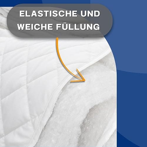 Amazinggirl Bettdecken Set 200x220 Ganzjahresbettdecken mit 2 Kissen 80x80 – Weiche atmungsaktive klimaregulierende Steppbettdecken für Allergiker, Oeko-Tex Zertifiziert, waschbar thumbnail 4