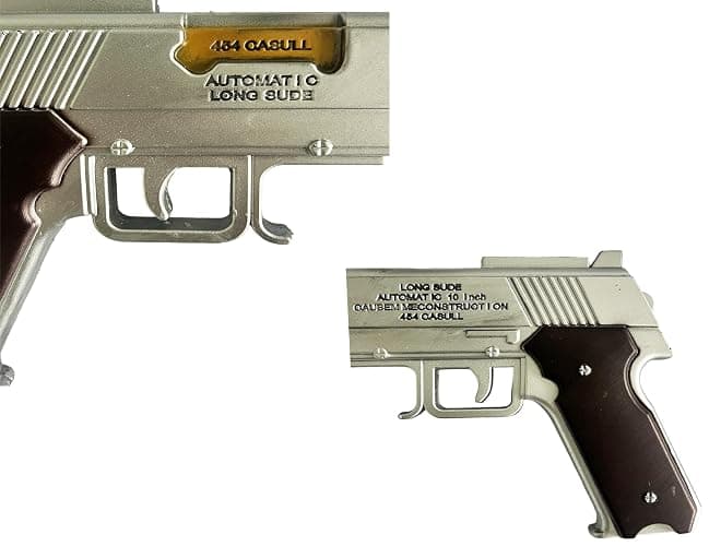 LALAPORT Hellsing ARMS Alucard 454 Casull Jackal Auto Prop Replica for Role Playing Cosplay Costume Halloween Xmas Gift (Casull + Jackal) thumbnail 4