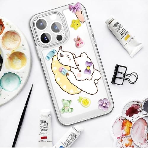 Bayurht 125PCS Slime Resin Charms 6 Colors Assorted Cute Charm Heart Bow Candy Charms Flatback Slime Charm Aesthetic Nail Beads for DIY Crafts Phone Cases thumbnail 2