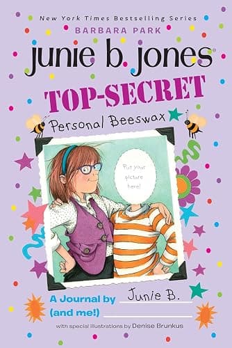 Junie B Jones Gift Set - Top-Secret, Personal Beeswax: A Journal by Junie B. (and Me!), Character Doll, and Activity Booklet (Based On The Book Series by Barbara Park; Funny, Adventures of Growing Up) thumbnail 4