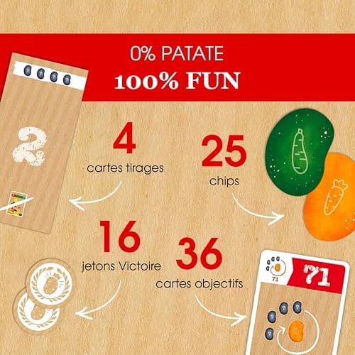 Mixlore - Paquet de Chips - Jeu de Société Idéal pour s'Amuser en Famille ou Entre Amis en Soirée - De 2 à 5 Joueurs - Jeu d'Ambiance - À Partir de 8 Ans thumbnail 3