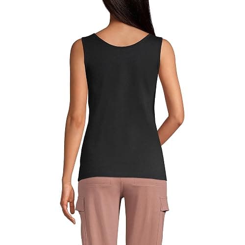 Lands' End Women's Cotton Tank Top thumbnail 2