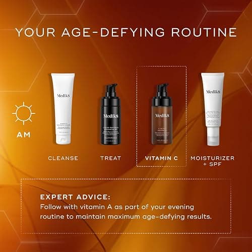 Medik8 C-Tetra Advanced - Balancing, Plumping, Hydrating Daily Vitamin C Serum with Hyaluronic Acid, Squalene - Smooths Fine Lines, Wrinkles - 1.0 oz thumbnail 10