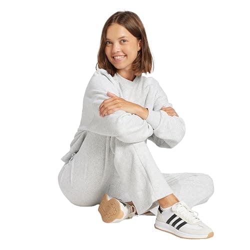 adidas Womens Essentials Small Logo Feel Cozy Open Hem Pant thumbnail 4
