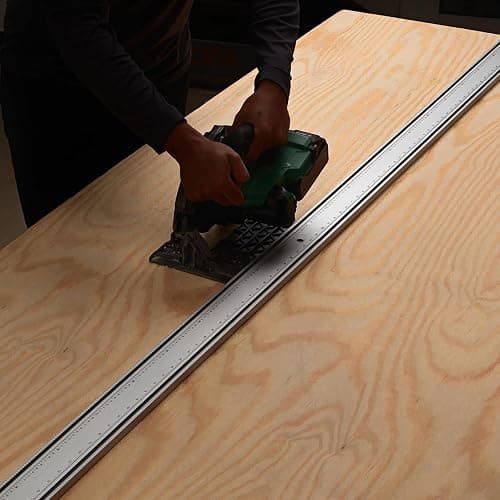 BORA NGX Circular Saw Guide Rail, 100" Straight Edge Clamp - Track Saw Rail | 100-in clamp edge straight edge guide rail for circular saws delivering accurate long straight cuts thumbnail 9