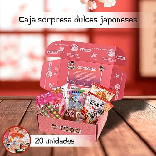 JAPONMARKE - Caja Sorpresa Dulces Japoneses - Chucherías Snacks - Caramelos, Golosinas Y Dulces Originales - Para Regalar En Cumpleaños - Caja Chuches Japoneses. thumbnail 4