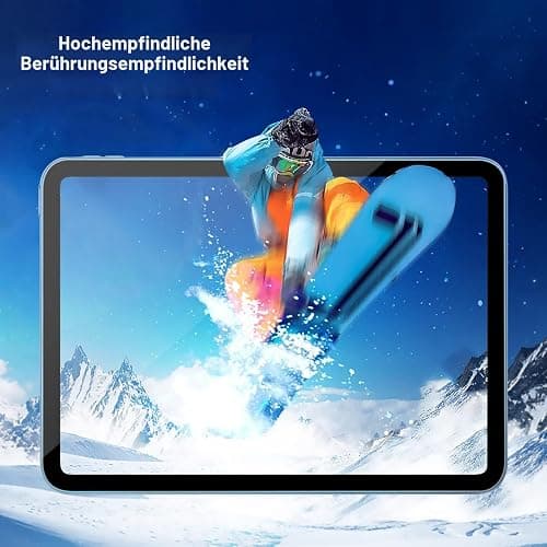 ProCase 2 Stück Schutzfolie für iPad 11 (A16) 11 Zoll/iPad 10. Generation 10,9 Zoll, 9H Gehärtetes Glas für iPad (A16) 11. Gen 2025 / iPad 10. Gen 2022 Screen Protector Folie Schutzglas -Klar thumbnail 6