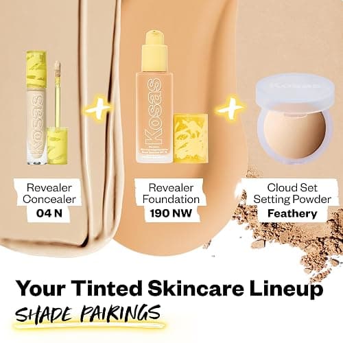 Kosas Mini Revealer Concealer for Dark Circles, Spots and Blemishes, 04 | Travel-size creamy concealer with medium coverage for dark circles, spots and blemishes and a radiant finish. thumbnail 8