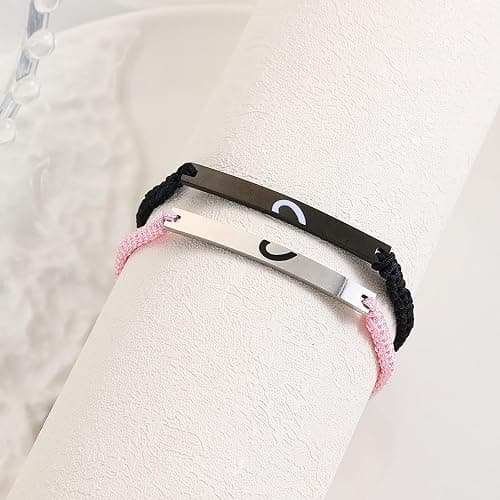 CXLDTE Matching Heart Bracelets for Dad Daughter Birthday Valentine's Father's Day Gifts Christmas Gifts thumbnail 5
