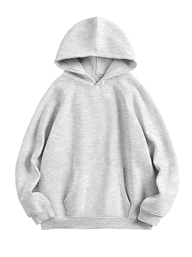 ANRABESS Women Hoodies Oversized Fleece Long Sleeve Comfy Casual Basic Pullover Sweatshirts 2025 Fall Outfits Y2K Clothes - Image 1
