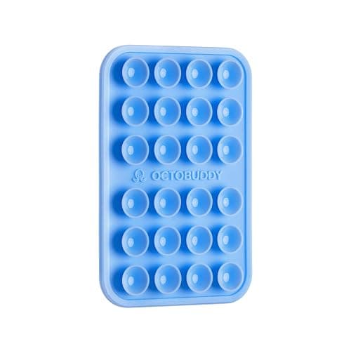 OCTOBUDDY Classic Silicone Suction Phone Case Adhesive Mount Baby Blue Jay | Hands-Free, Strong Grip Holder for Selfies & Videos - iPhone & Android Compatible - 2.25″ x 3.25″ - Image 1